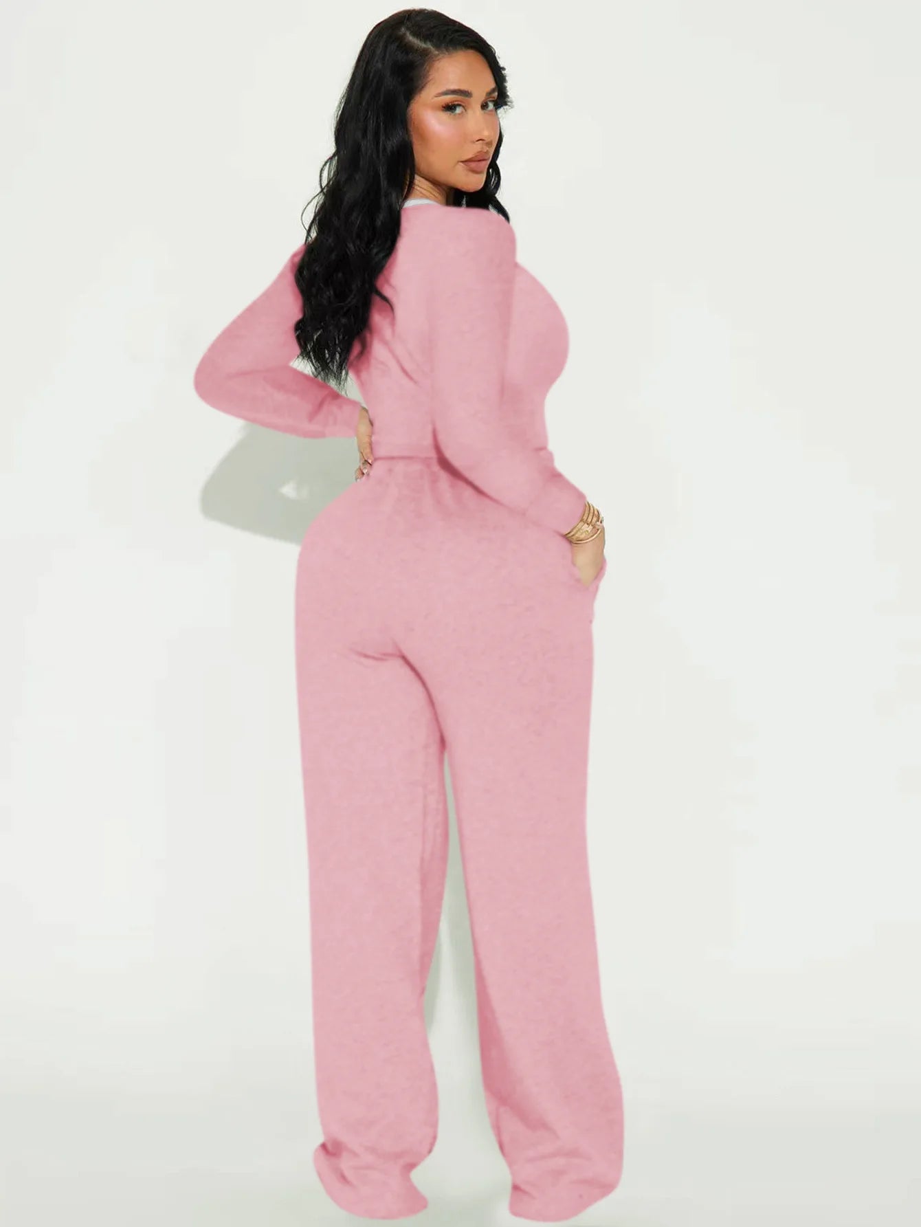 Casual Sports Two-Piece Set