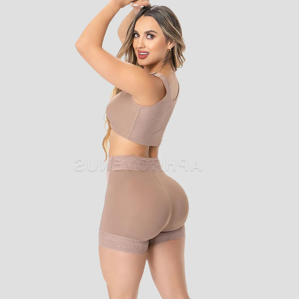 Tummy Control Compression Bbl Shapewear Shorts.