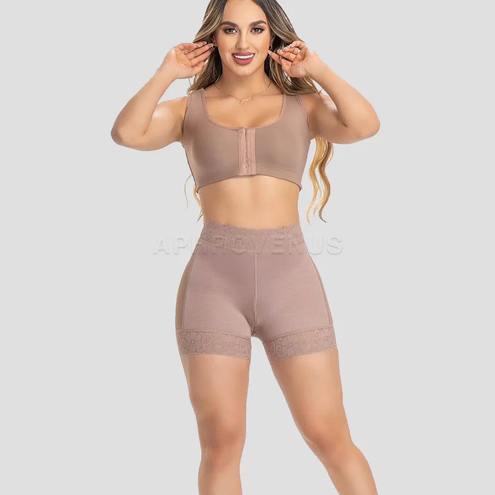 Tummy Control Compression Bbl Shapewear Shorts.