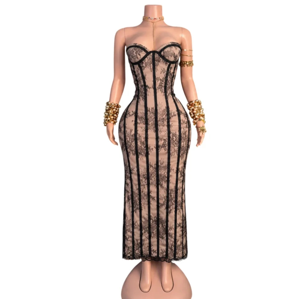 Lace Corset Dress