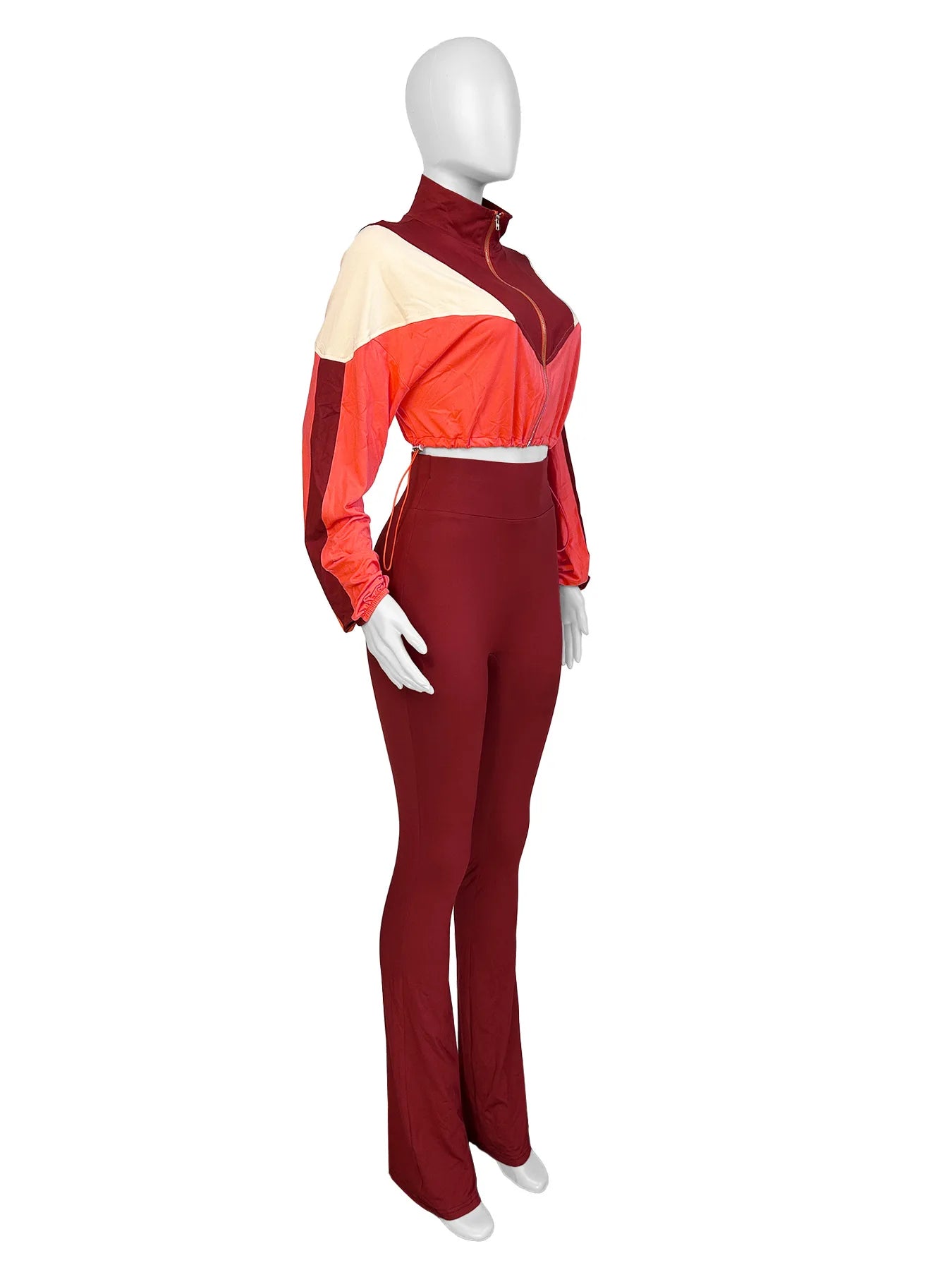 Just Cropped Tracksuit Set