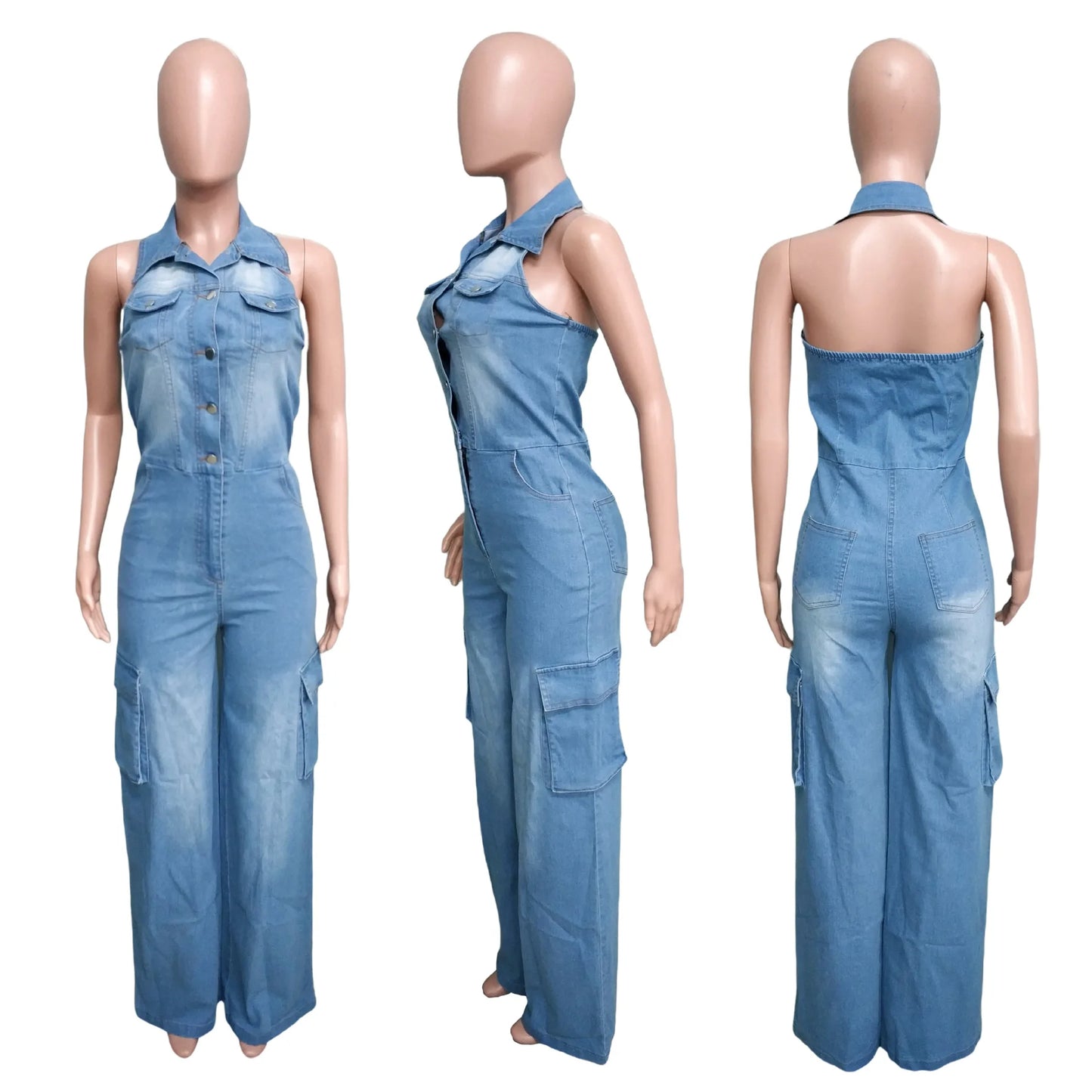 Kay Denim Jumpsuit