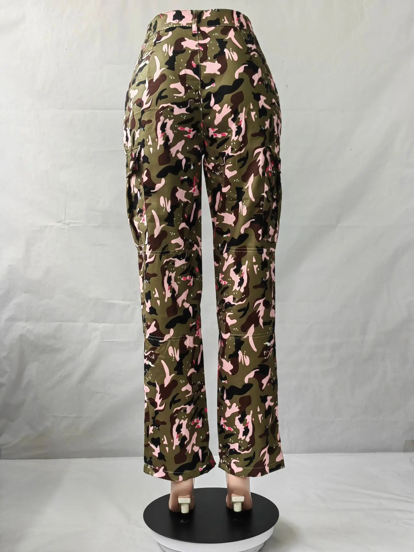 Camouflage Baggy Cargo Pants.