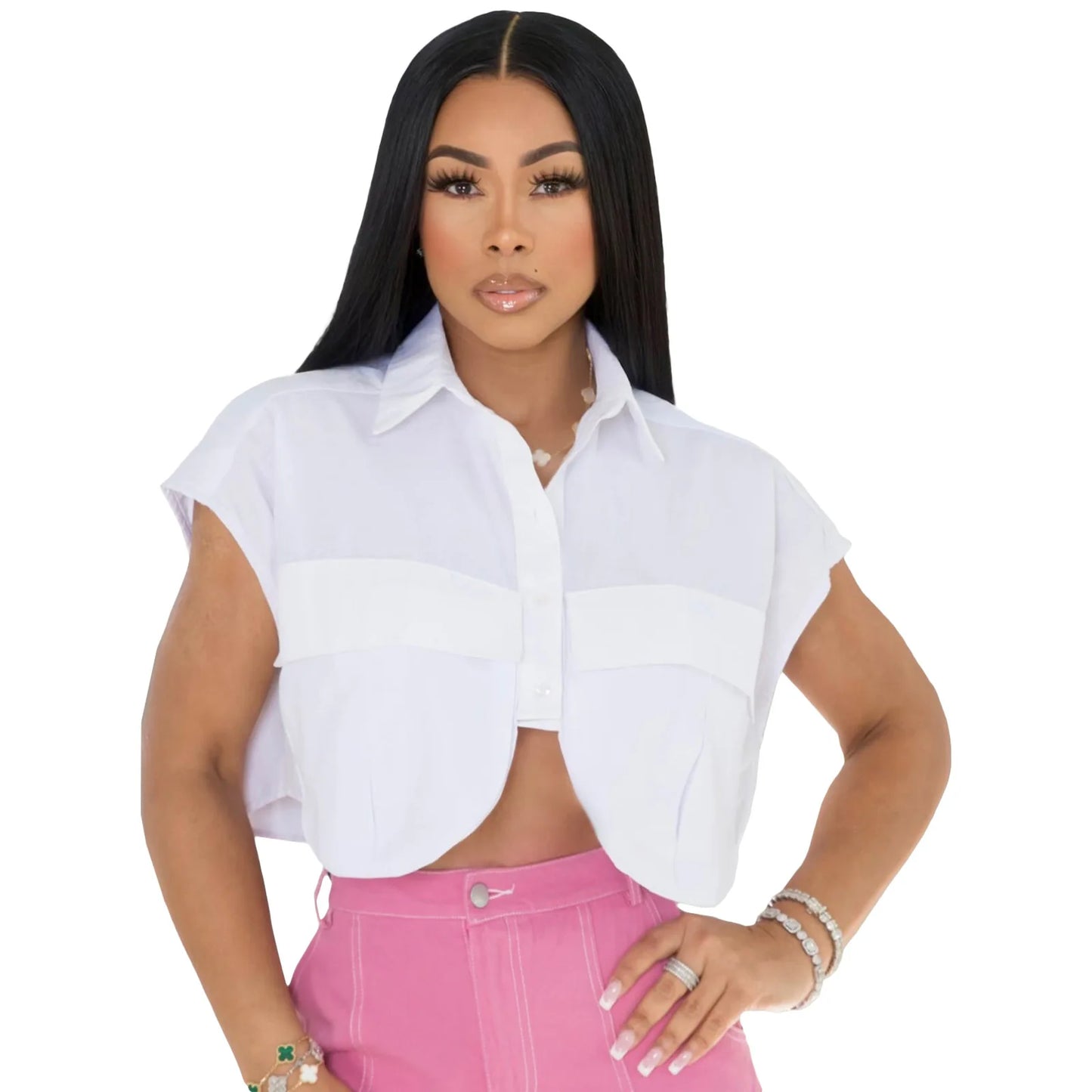 Just Cropped Casual Top