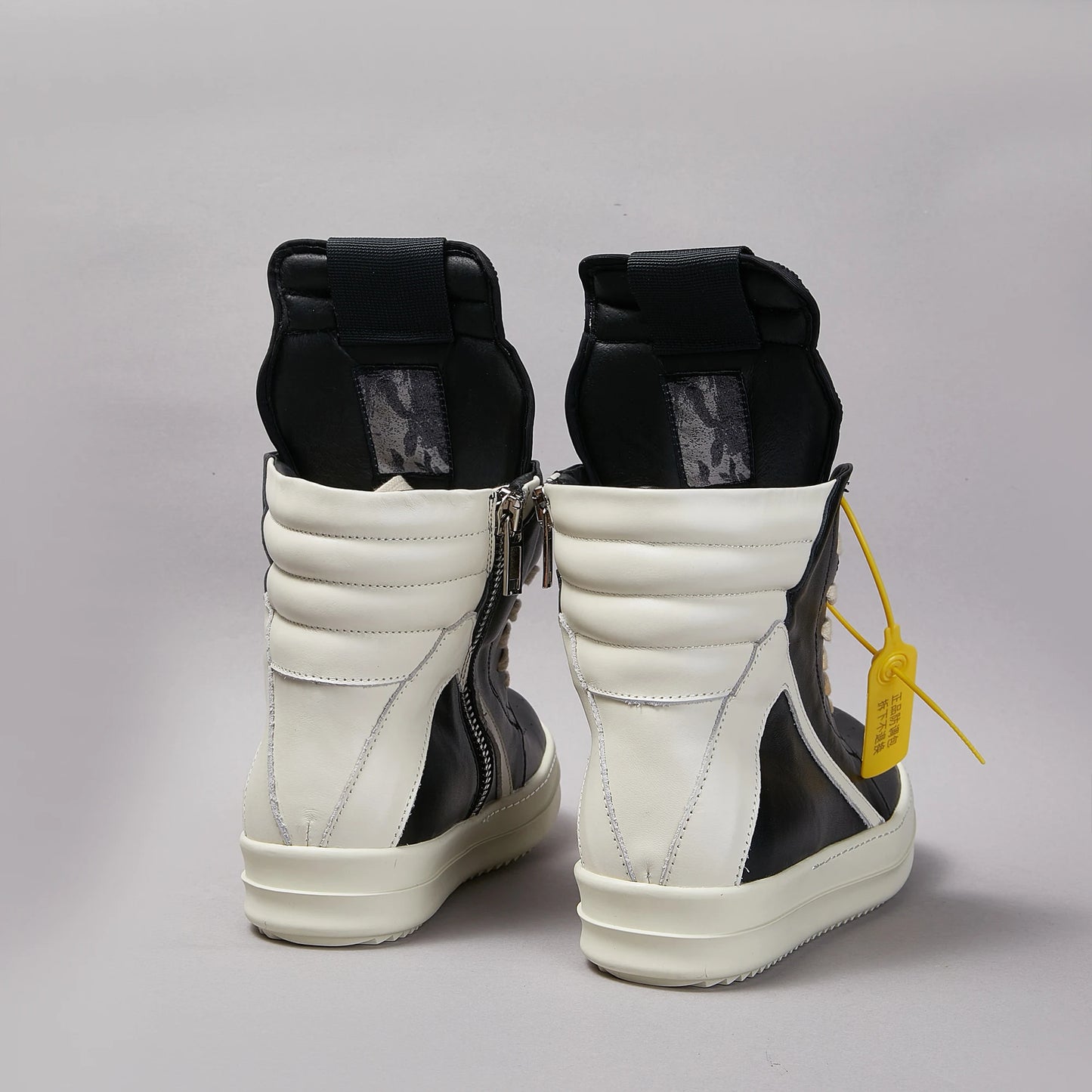 Lux Leather Owen High top sneaker.