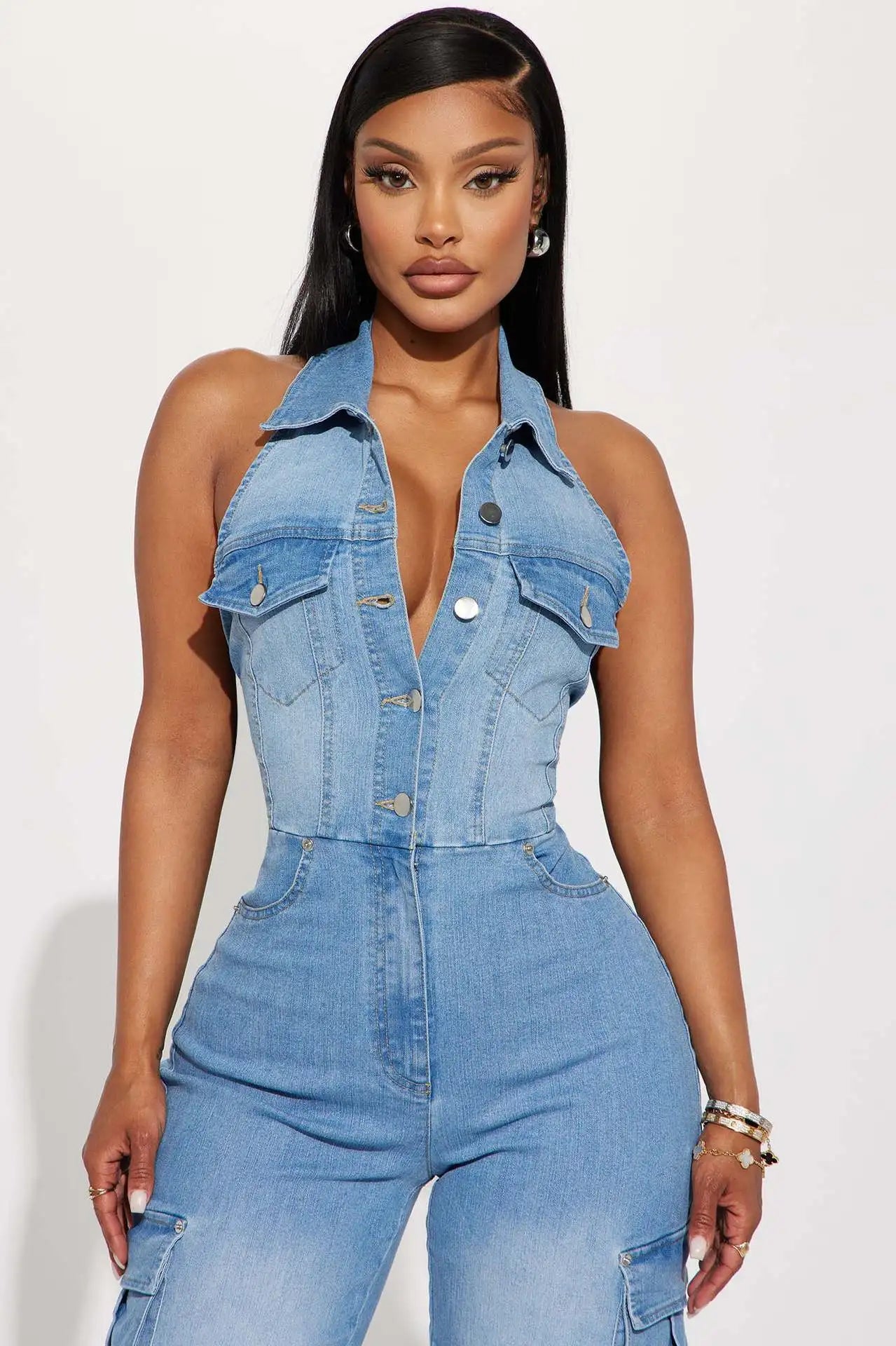 Kay Denim Jumpsuit