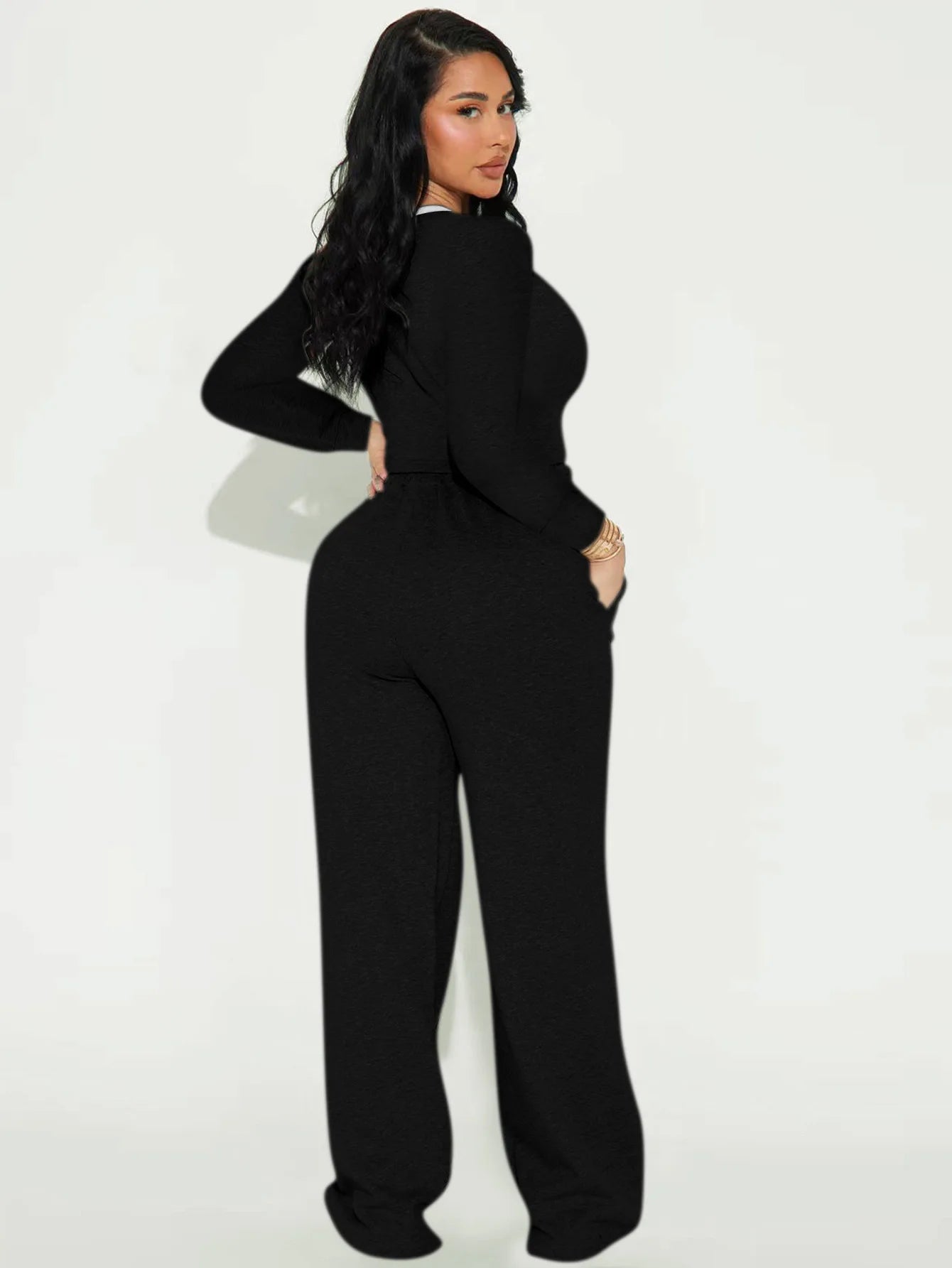 Casual Sports Two-Piece Set