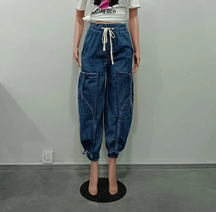 Baggy Girl Cargo Jeans