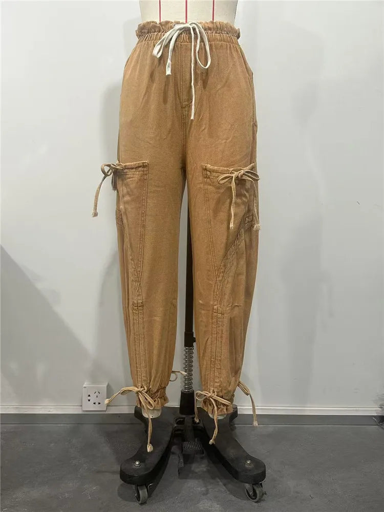 Baggy Girl Cargo Jeans