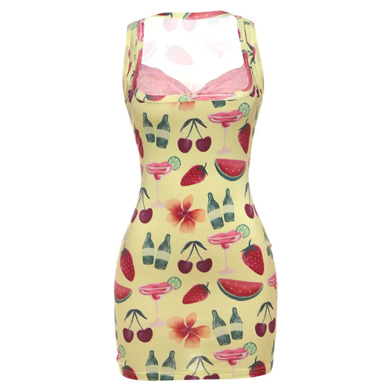 Leopard Print Bodycon Mini Dress