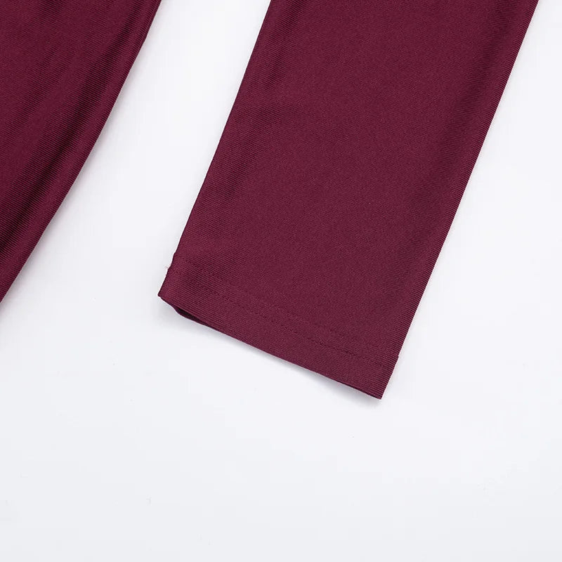 Back Zip Bodycon Jumpsuit