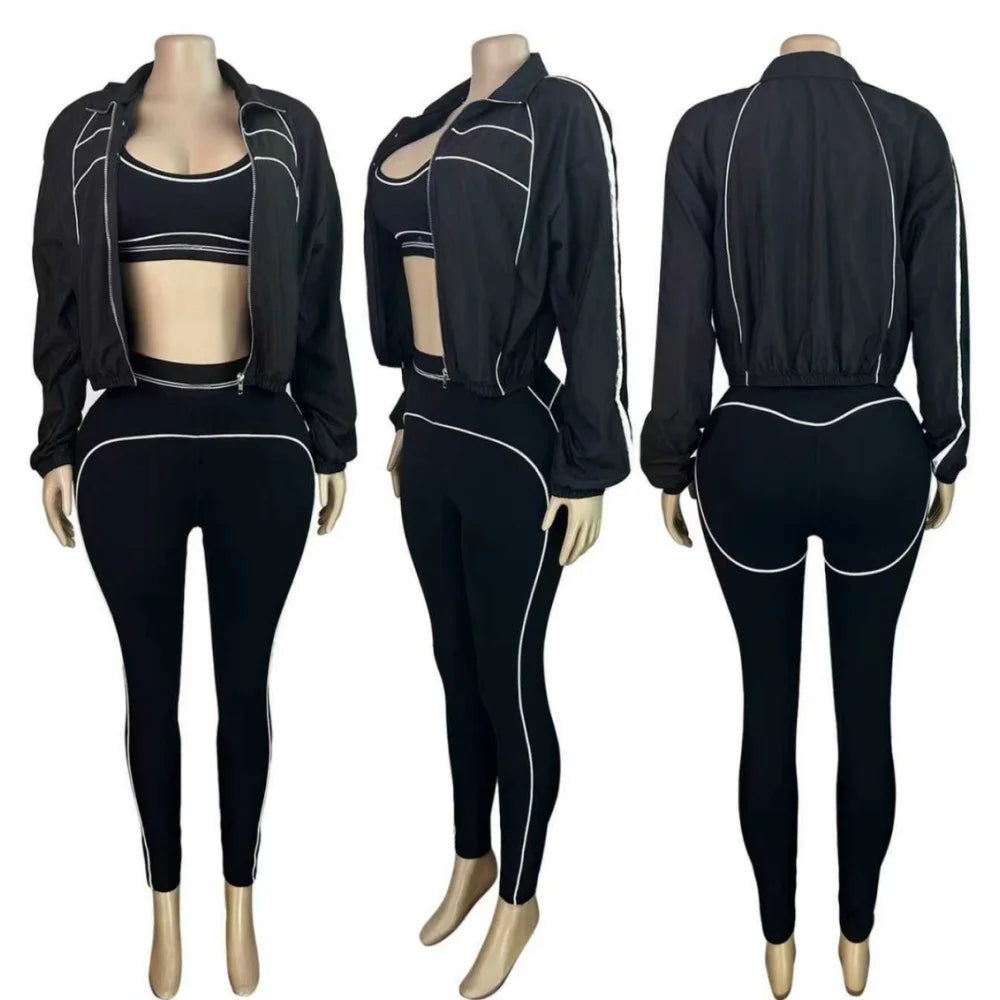 Sporty Yoga 3-Piece Set