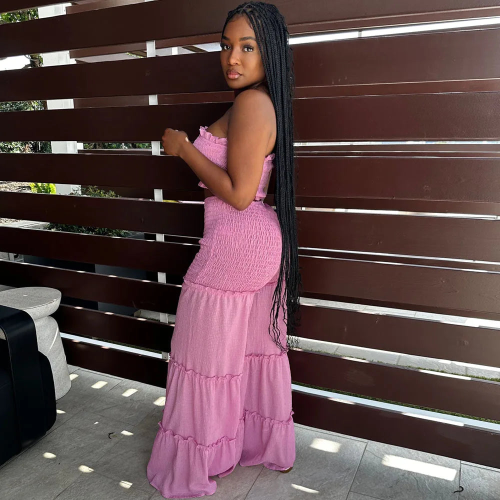 Such a Flare Two-Piece Pants Set