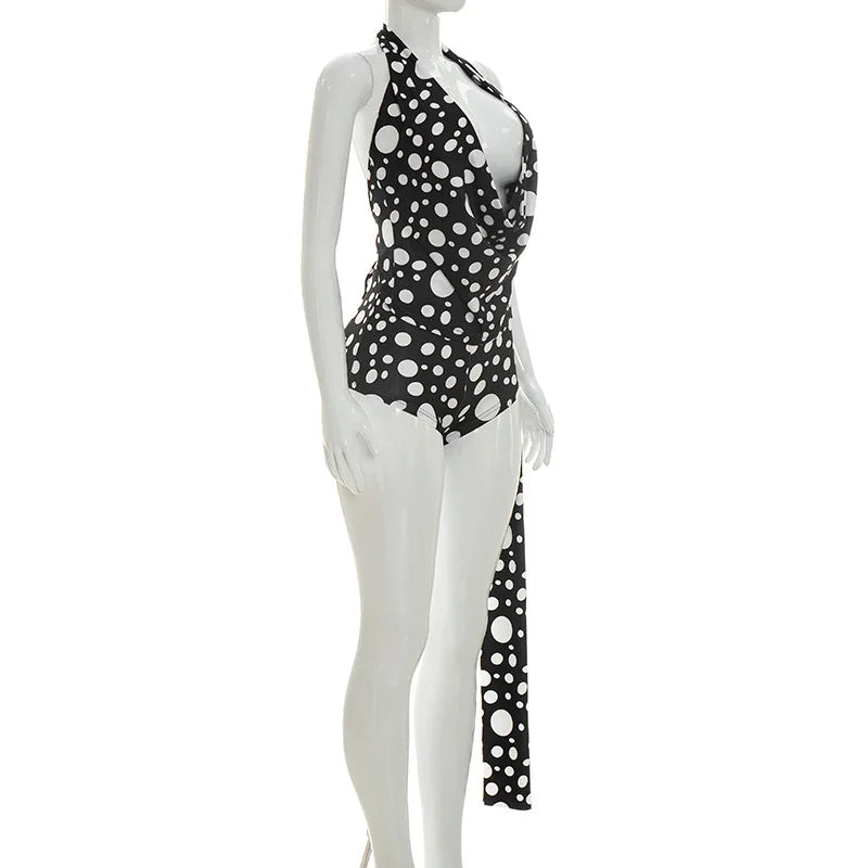 Polka Dot Two-Piece Set