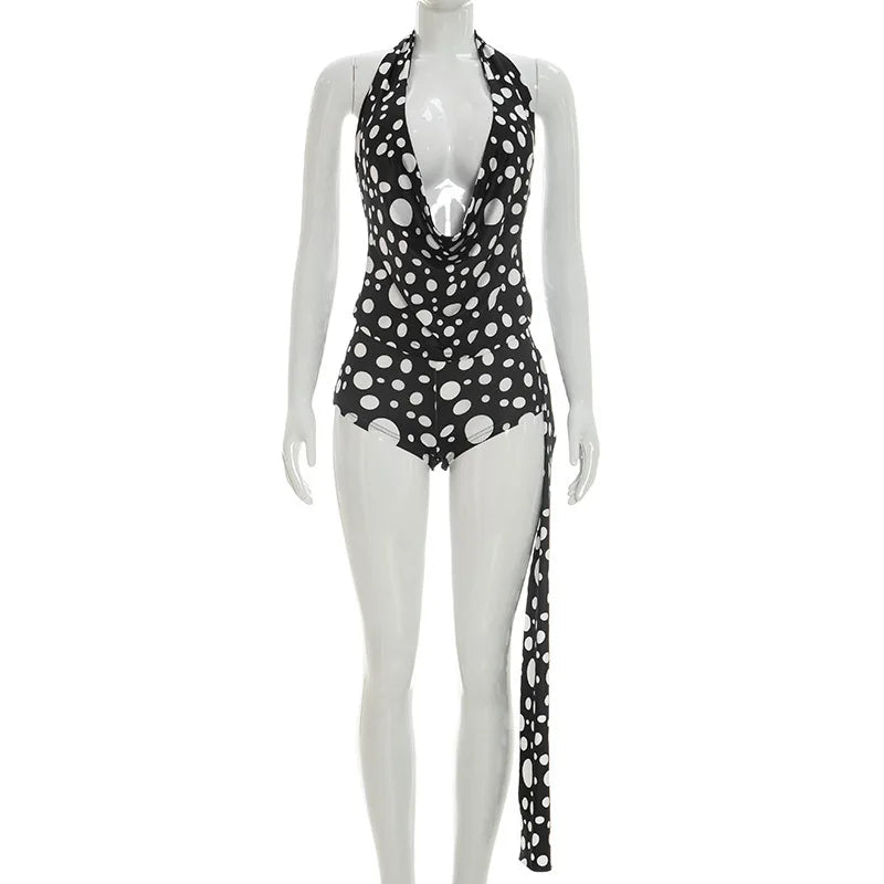 Polka Dot Two-Piece Set