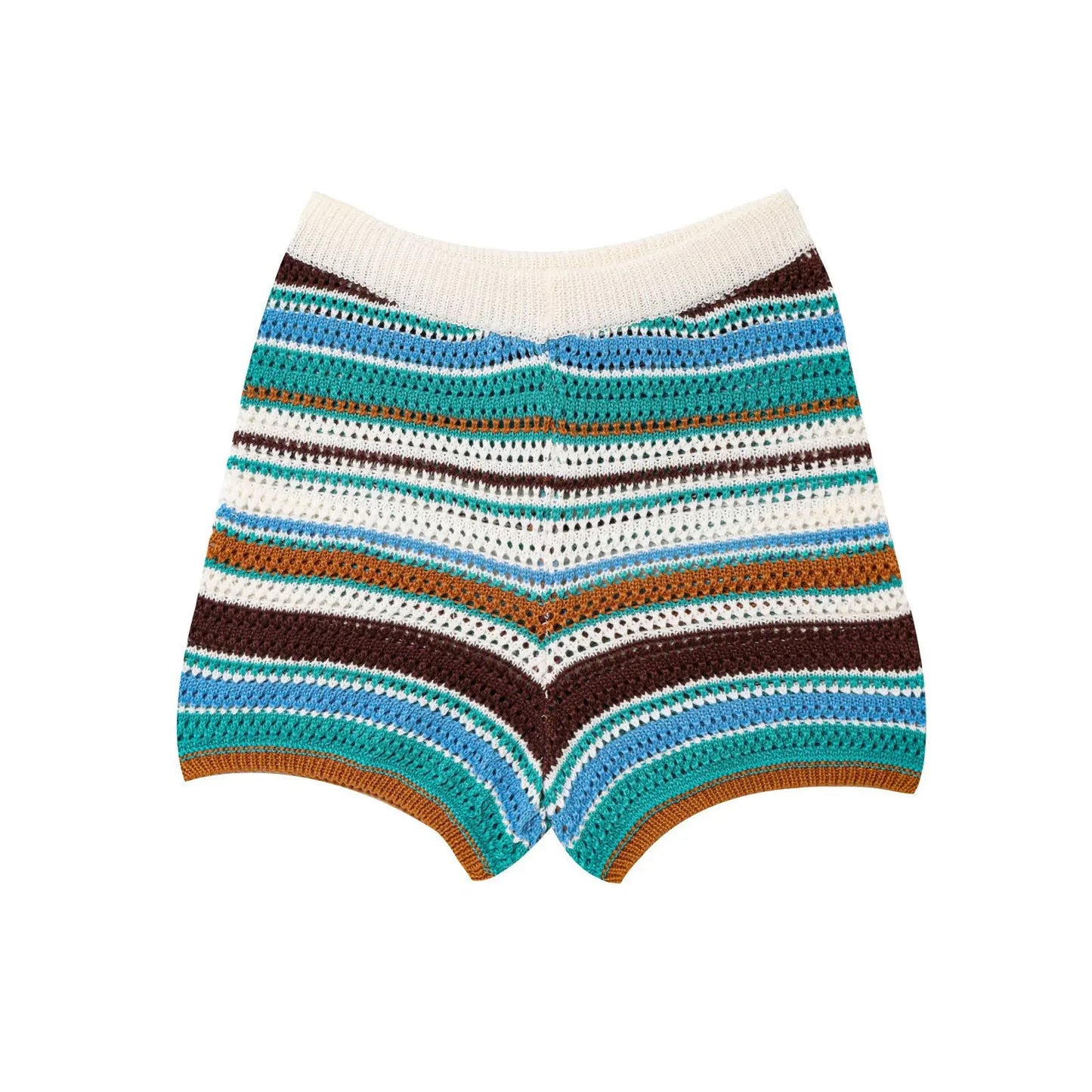 Striped Knit Two-Piece Set