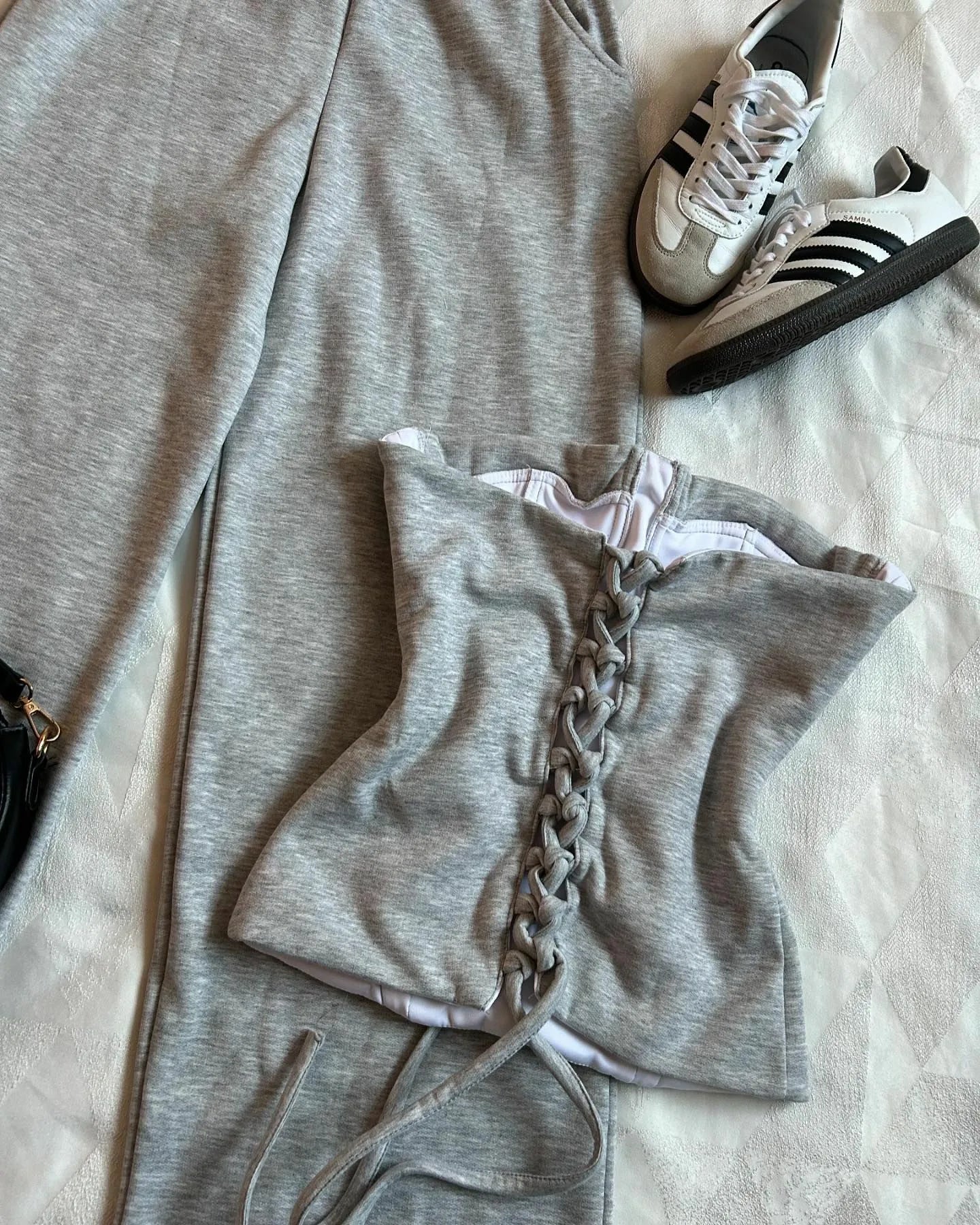 Girly Tube Top Pants Set.