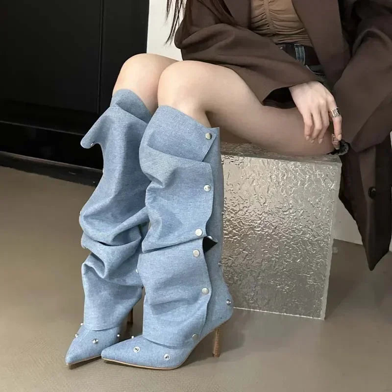 Mary Barrel Boots
