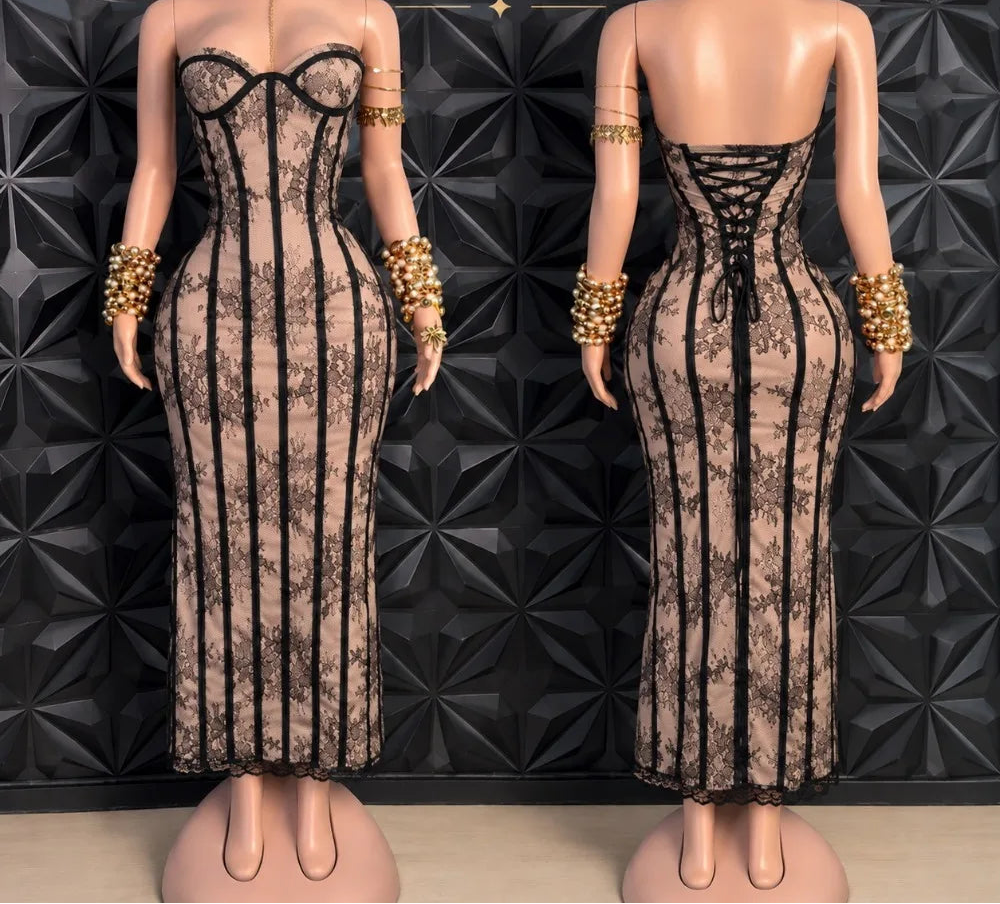 Lace Corset Dress