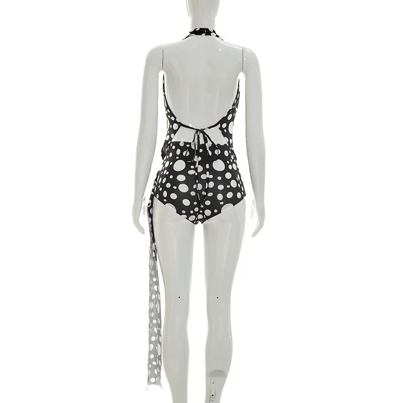 Polka Dot Two-Piece Set