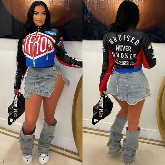 Bruised Racer Jacket.