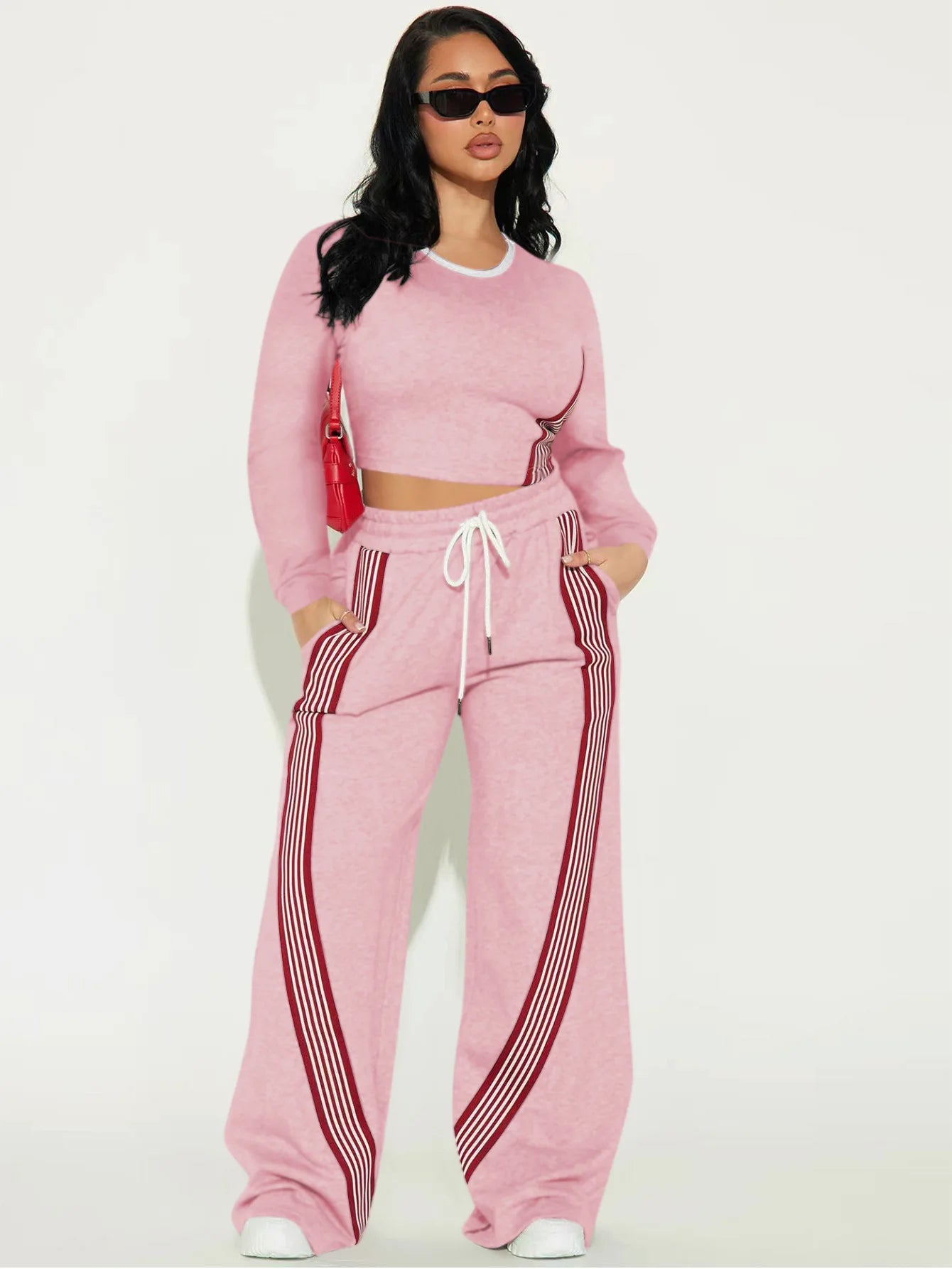 Casual Sports Two-Piece Set
