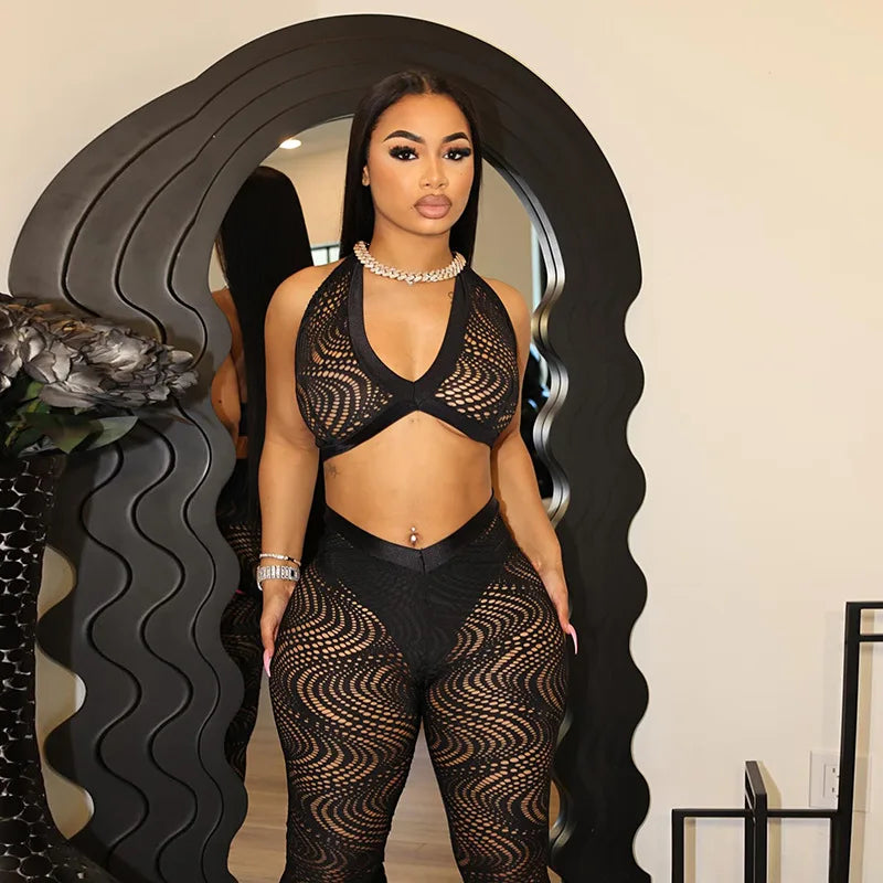 Cutting Up Mesh Cropped Set