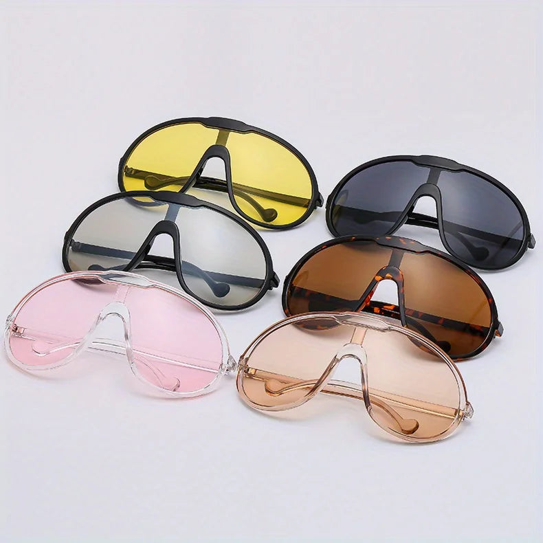 Hiking Oversized Square Light Glasses