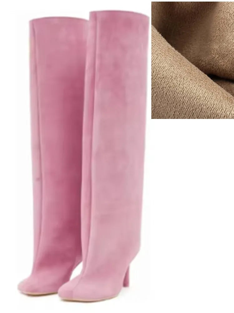 Runway Square Toe Boots