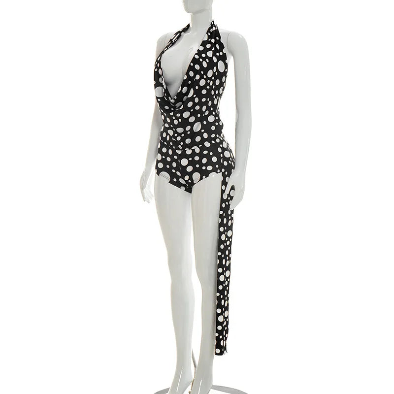 Polka Dot Two-Piece Set