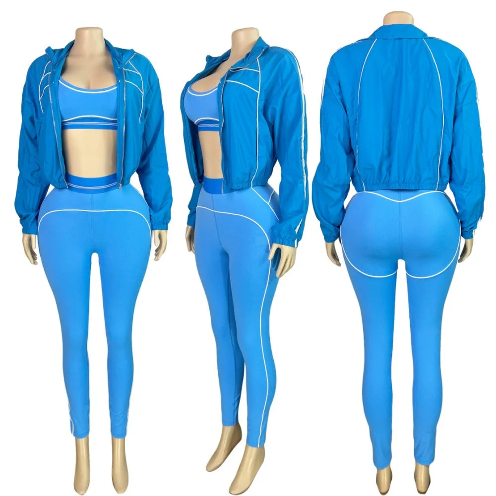 Sporty Yoga 3-Piece Set