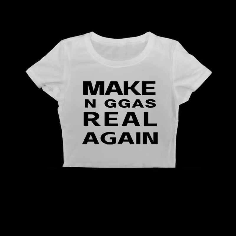 Real again crop top