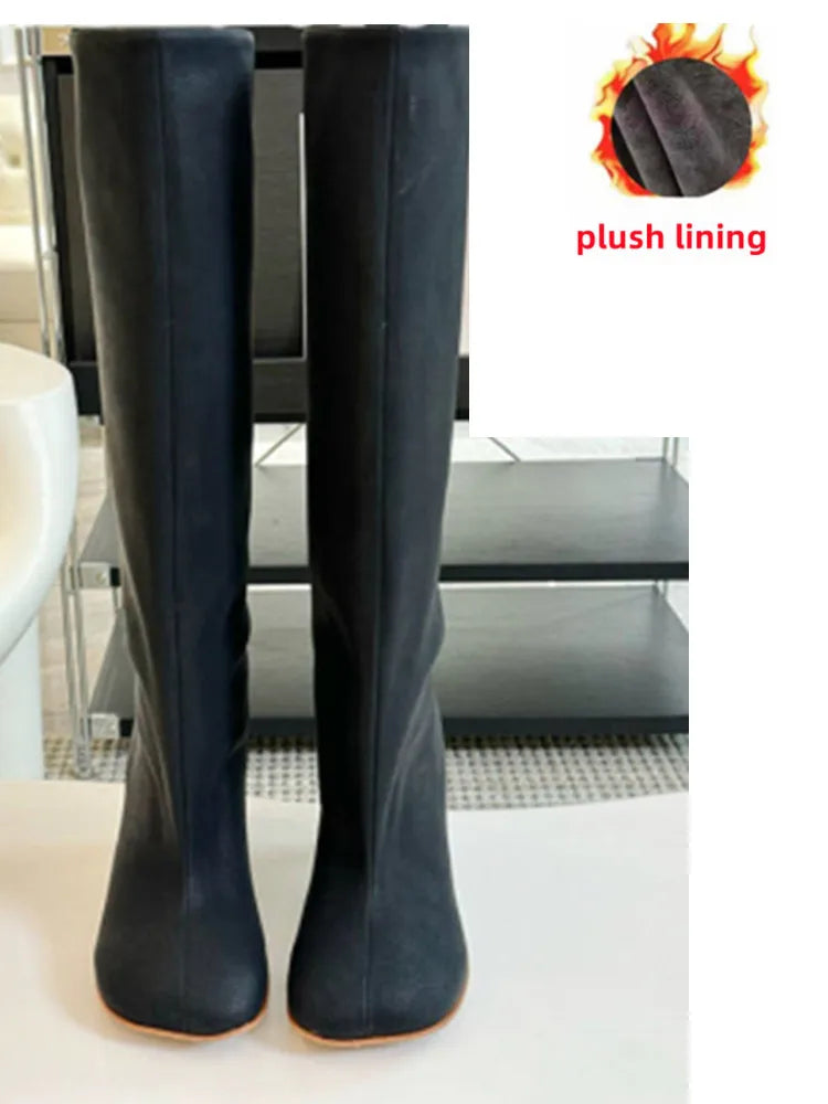 Runway Square Toe Boots