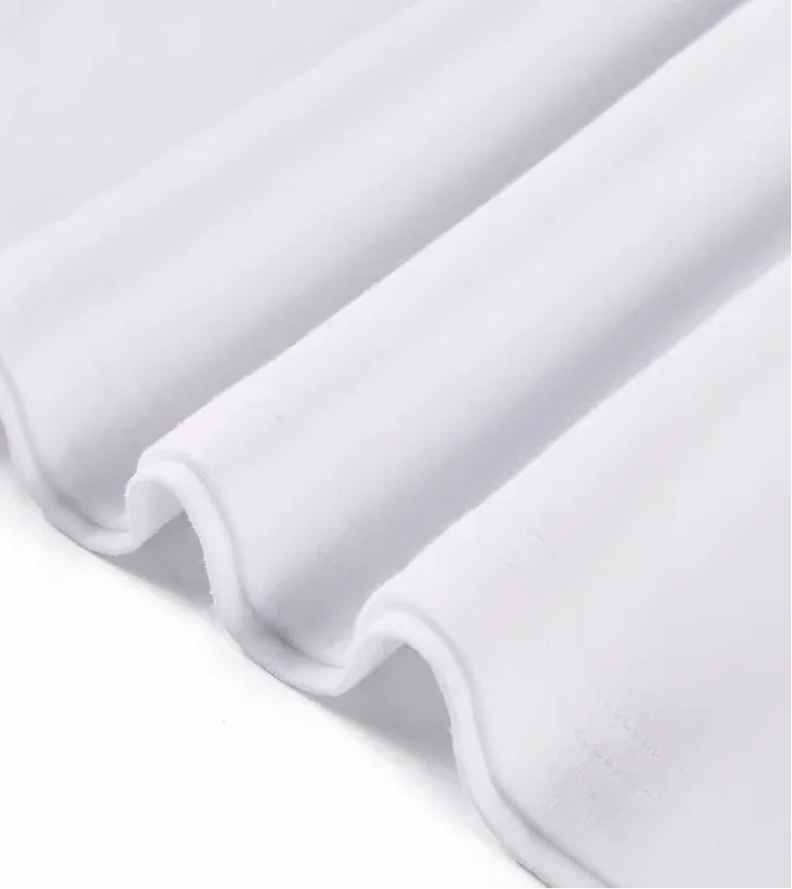 Avatar Print Loose Shirt and Drawstring Leather Shorts