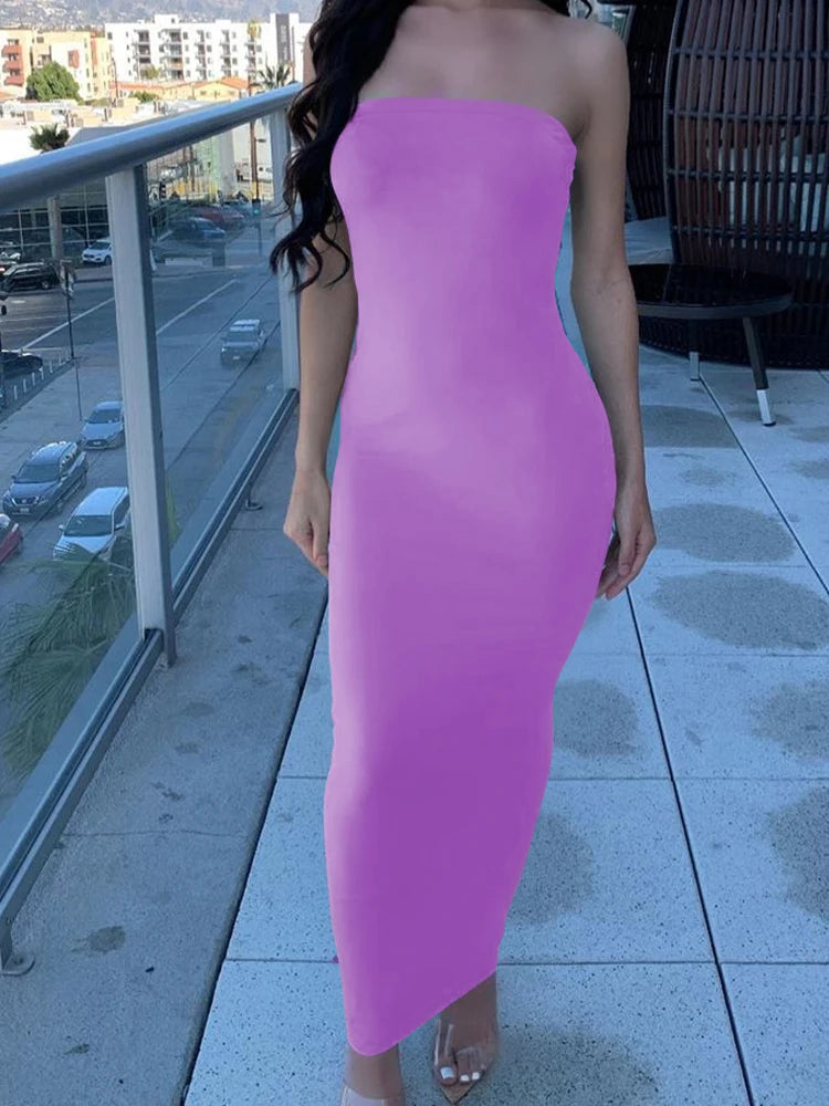 Simple Bodycon Dress