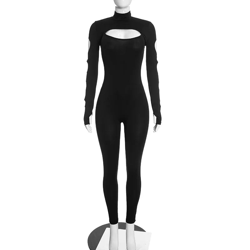 Cut out Bodycon Jumpsuit