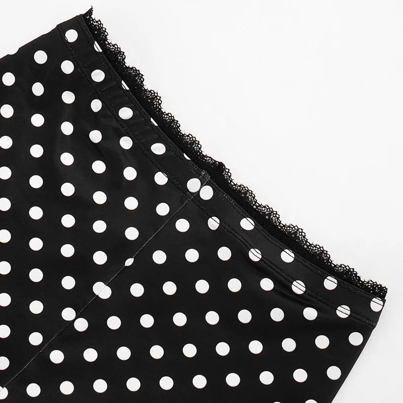 Charming Polka Dot Shorts Set
