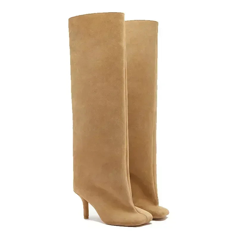 Emily Thin Heel Knee Length Boots.