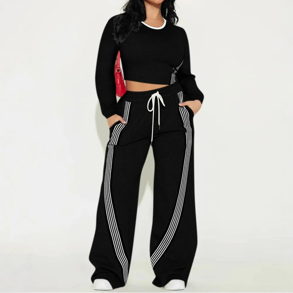 Casual Sports Two-Piece Set