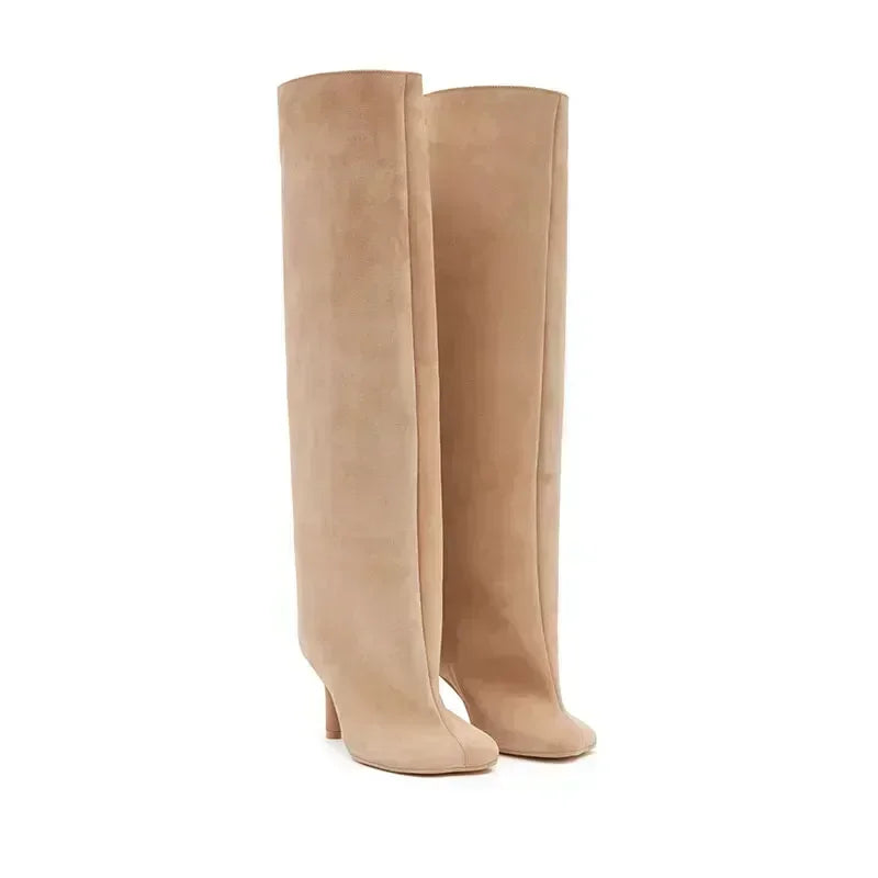 Emily Thin Heel Knee Length Boots.