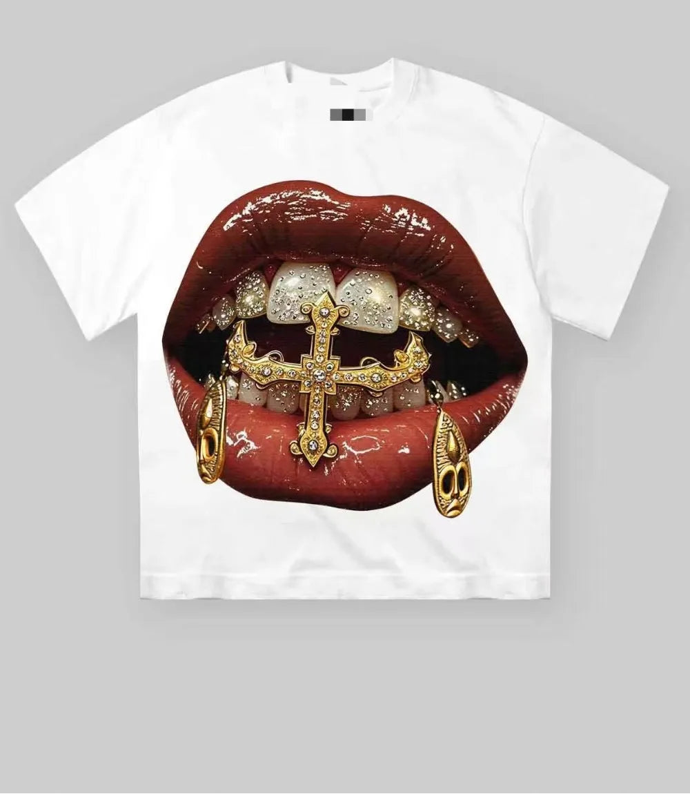 Slim Graphic Print Tee