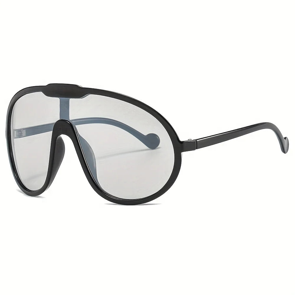 Hiking Oversized Square Light Glasses