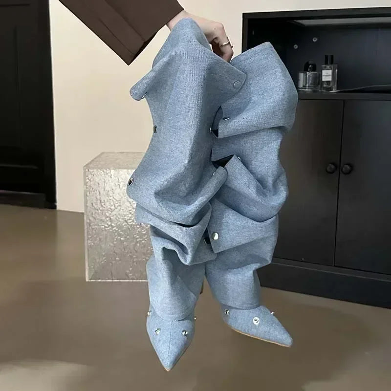 Mary Barrel Boots
