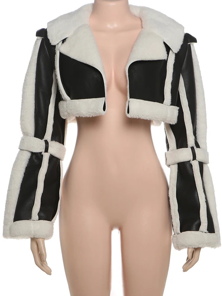Furry Crop Jacket