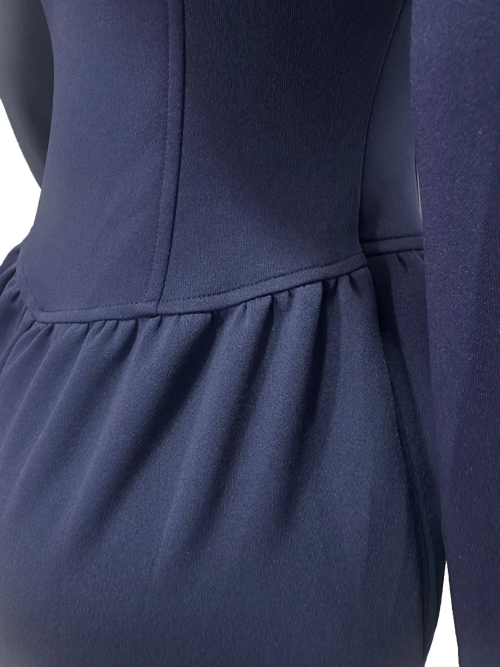 Waist Cinched Zipper Jumpsuit