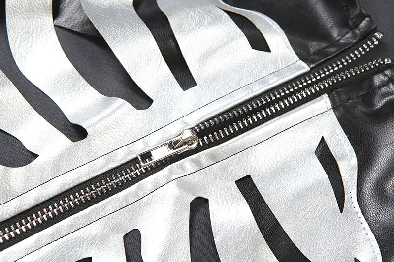 Punk Gothic Leather Jacket