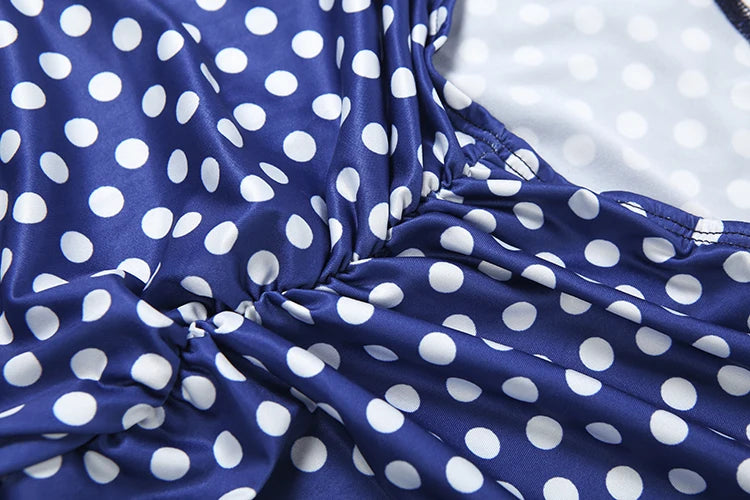 Dot Print Halter Tank Set