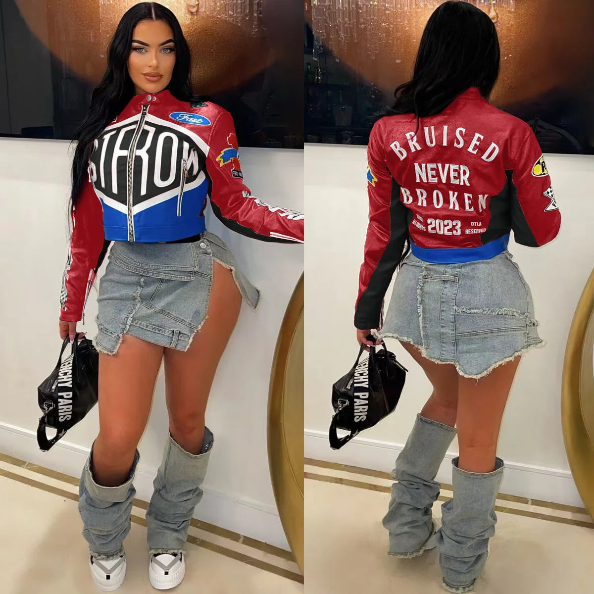 Bruised Racer Jacket.