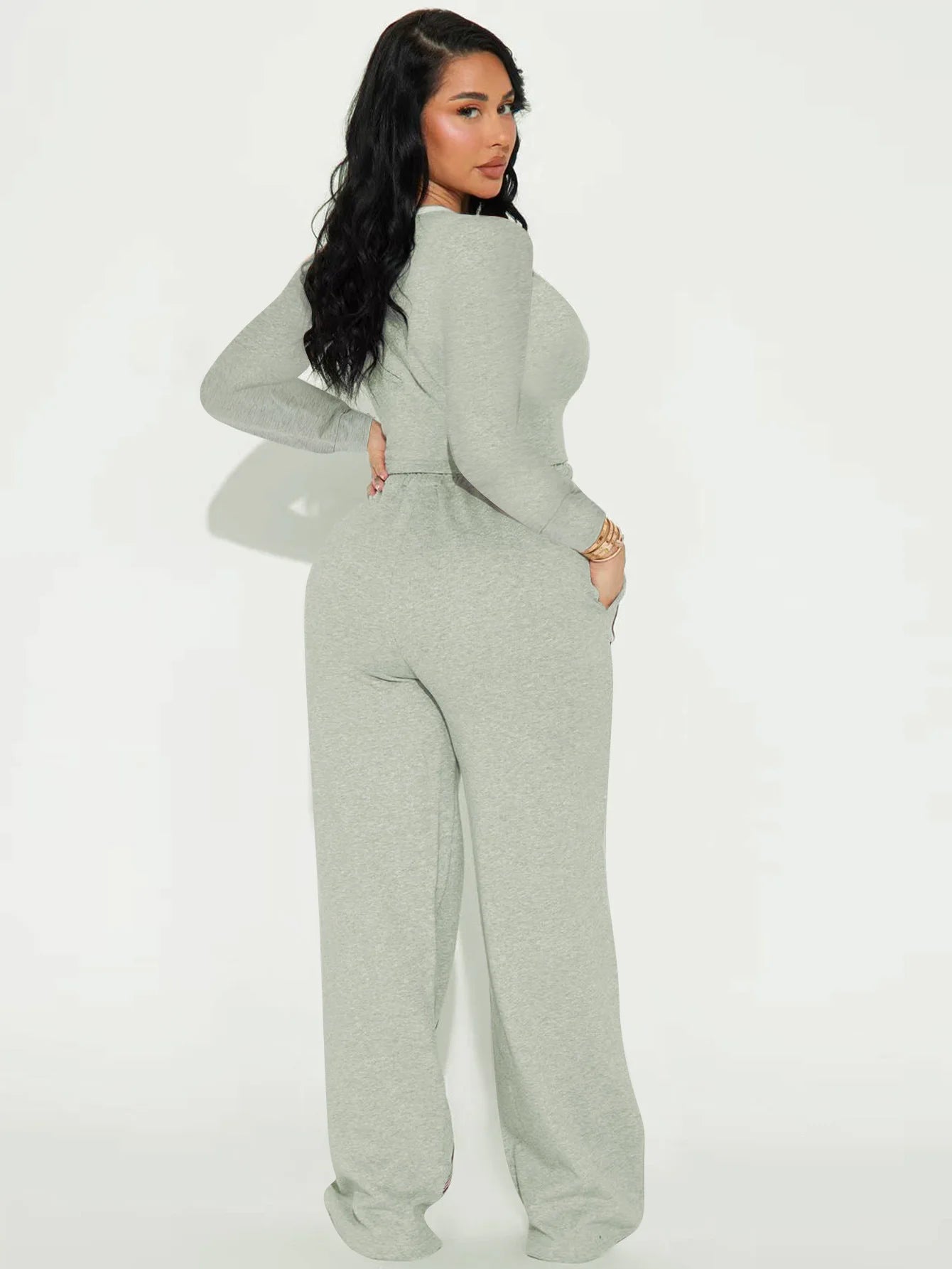 Casual Sports Two-Piece Set