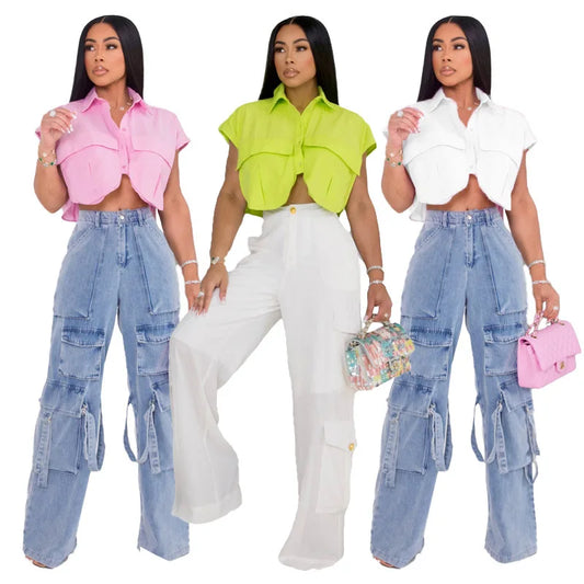 Just Cropped Casual Top